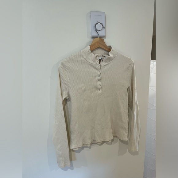 Frank and Oak Atelier mock neck Henley - Picture 2 of 5
